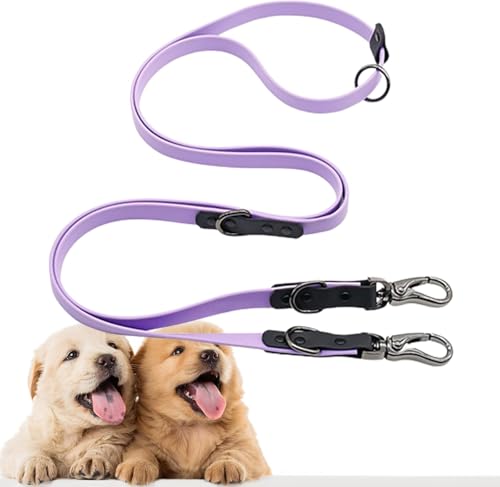 Hundeleine, Zugseil, Haustier-Kettenseil, Haustier-Traktionstrainingsseil, mit 2 Metallschnallen, für Hunde, Violett Hundeleine, Zugseil, Haustier-Kettenseil, Haustier-Traktionstrainingsseil, mit 2 Metallschnallen, für Hunde, Violett von RuanHongYi