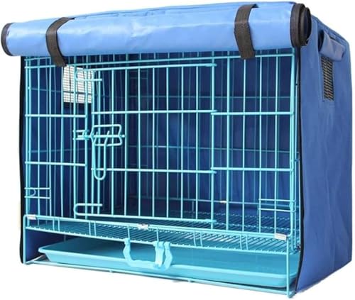 RuanHongYi Funda para Jaula de Perro, Cubierta de la Jaula del Perro, Funda Impermeable para jaulas para Perros (S,Blue) (S) von RuanHongYi
