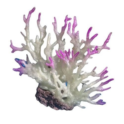 Bunte Aquarium-Dekoration, bunte Korallen, Silikon, Lebensraum, Ornament für Zuhause und Büro, Aquarium-Dekoration Bunte Aquarium-Dekoration, bunte Korallen, Silikon, Lebensraum, Ornament für Zuhause und Büro, Aquarium-Dekoration von Ruarby