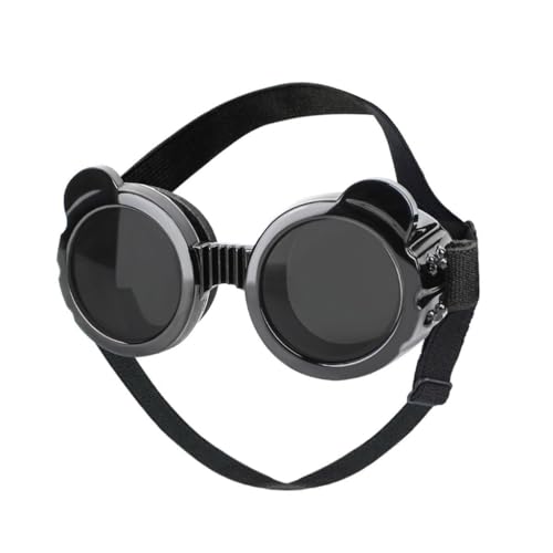 Hundebrille für kleine Hunde, wasserdicht, winddicht, anpassbar, Haustierbrille von Ruarby