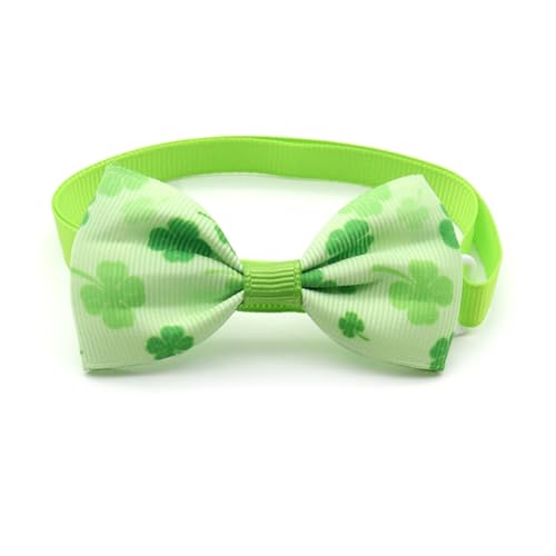 Hundehalsband für Hunde und Katzen, Blumenmuster, Kleeblätter, Patrick's Day-Thema, Hundehalsband, Halskette, Mädchen, Hundehalsband, Fliegen Hundehalsband für Hunde und Katzen, Blumenmuster, Kleeblätter, Patrick's Day-Thema, Hundehalsband, Halskette, Mädchen, Hundehalsband, Fliegen von Ruarby