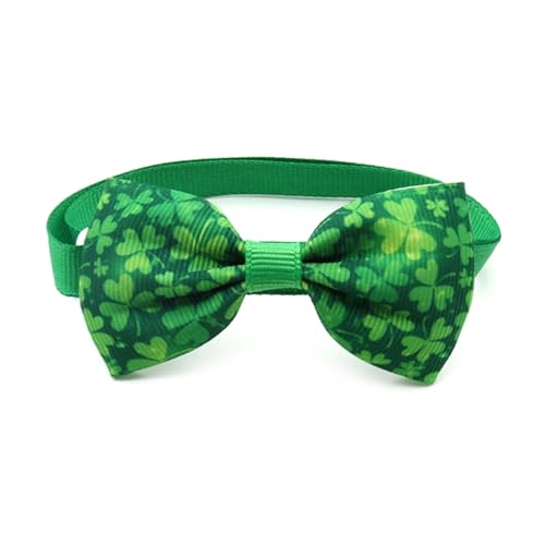 Hundehalsband für Hunde und Katzen, Blumenmuster, Kleeblätter, Patrick's Day-Thema, Hundehalsband, Halskette, Mädchen, Hundehalsband, Fliegen Hundehalsband für Hunde und Katzen, Blumenmuster, Kleeblätter, Patrick's Day-Thema, Hundehalsband, Halskette, Mädchen, Hundehalsband, Fliegen von Ruarby