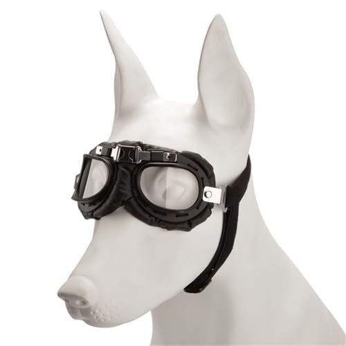Modische Sonnenbrille für Hunde, Vintage-Stil, reflektierend, für Urlaub, Hundezubehör von Ruarby