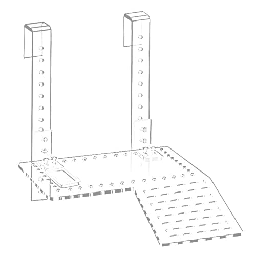 Ruarby Reptilien Acryl Slope Turtle Basking Platform Turtle Rest Platform Turtle For Turtle Tanks Reptiles von Ruarby