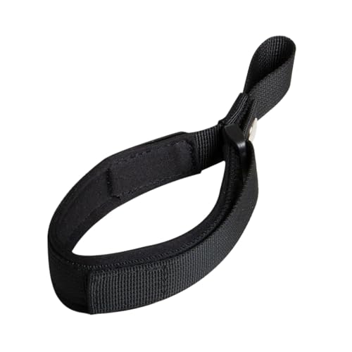 Verstellbare Hundeleine mit Handgelenkschlaufe für sicheren Halt beim Spazierengehen, schwarzes Design, gepolsterter Gurt von Ruarby