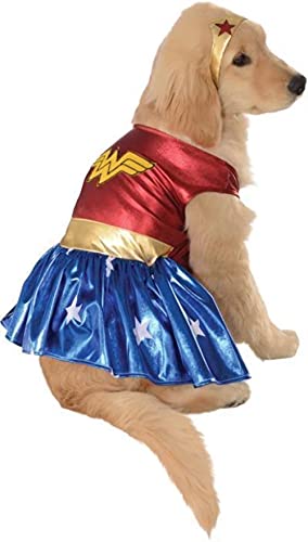 Rubie's 887842S Offizielles Wonder Woman Hundekostüm, Größe S von Rubie's