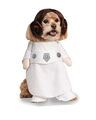 Rubie's 887894S Offizielles Star Wars-Hundekostüm Prinzessin Leia, Größe S von Rubie's