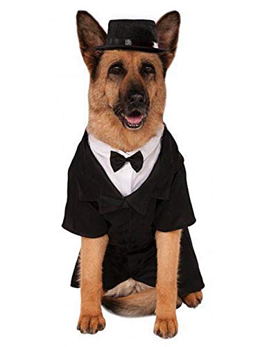 Rubie's Official Elegantes Hundekostüm, Haustier-Bräutigam-Hochzeitsverkleidung, Größe XXL von Rubie's