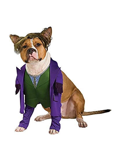 Rubie's DC Comics Batman The Dark Knight Joker Haustierkostüm, Größe M von Rubie's