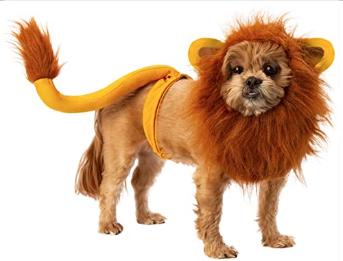 Rubie's Disney Kostüm König der Löwen Simba für Haustiere, Größe M - L von Rubie's