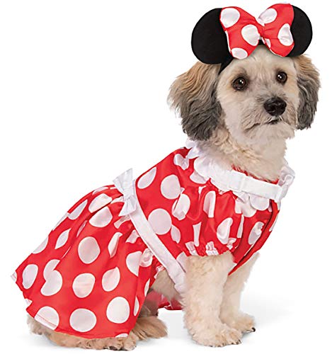 Rubie's Disney Mickey & Friends Haustiergeschirr-Kostüm, Minnie Maus, Größe S Rubie's Disney Mickey & Friends Haustiergeschirr-Kostüm, Minnie Maus, Größe S von Rubies