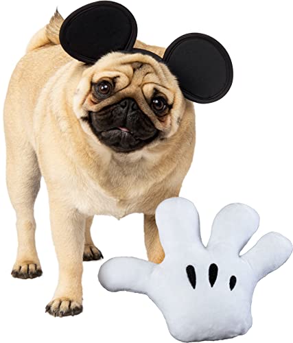 Rubie's Disney Mickey & Friends Mickey Mouse Haustierspielzeug und Kopfbedeckung, wie abgebildet, Größe M/L von Rubie's