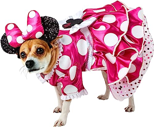 Rubie's Disney Premium Pet Couture Minnie Maus-Kostüm, wie abgebildet, Größe XL von Rubie's