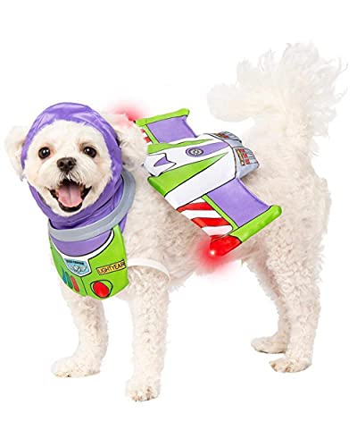 Rubie's Disney Toy Story Haustier-Kostüm-Zubehör, Buzz Lightyear, Größe M/L Rubie's Disney Toy Story Haustier-Kostüm-Zubehör, Buzz Lightyear, Größe M/L von Rubie's