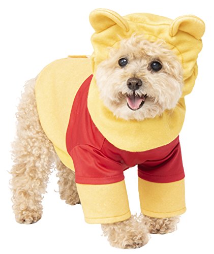 Rubie's Pooh Haustier-Kostüm, Winnie, Größe L (Hals: 45,7 cm, Umfang: 58,4 cm, Rücken: 55,9 cm) von Rubies