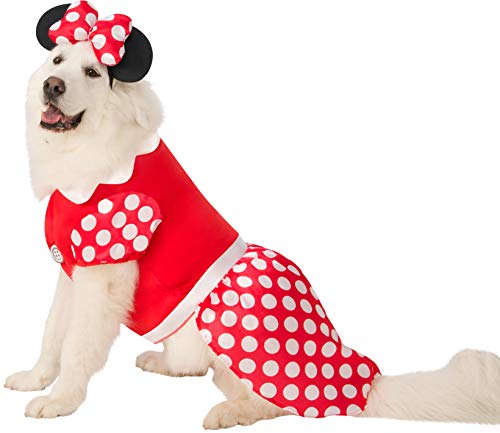 Rubie's Disney Mickey Mouse & Friends Haustierkostüm, großer Hund, Minnie Maus, Rnumx, groß von Rubie's