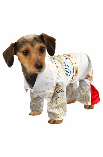 Rubies Elvis Haustier-Overall für Motto-Partys und Halloween, wie abgebildet, Größe M, wie abgebildet, Medium Rubies Elvis Haustier-Overall für Motto-Partys und Halloween, wie abgebildet, Größe M, wie abgebildet, Medium von Rubies