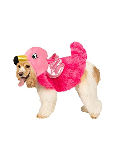 Rubie's Official Flamingo Haustierkostüm, Hundekostüm, Größe Small, 200 g von Rubie's