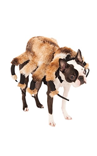 Rubie's Official 580358L Riesenspinne, Halloween-Kostüm, für Hunde, Haustier, Braun, Größe L, Hals bis Schwanz 55,9 cm, Brust 50,8 cm von Rubie's