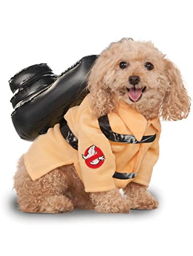 Rubie's Official Haustier Hundekostüm, Ghostbusters, Orange, Medium, Hals zu Schwanz 15", Brust 20", mittel von Rubie´s