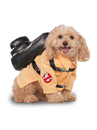 Rubie's Official Haustier Hundekostüm, Ghostbusters, Orange, Small, Hals zu Schwanz 11", Brust 17" von Rubie´s