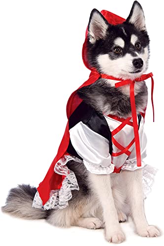 Rubie's Red Riding Hood Pet Costume, Small, Multicolor (580245 S) von Rubie's