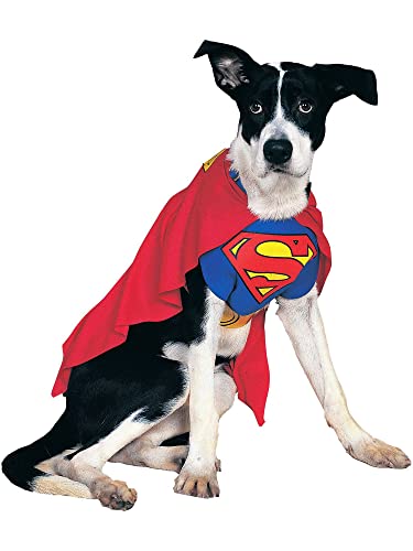 Rubie's 887892S Offizielles Superman Hundekostüm, Größe S von Rubie's