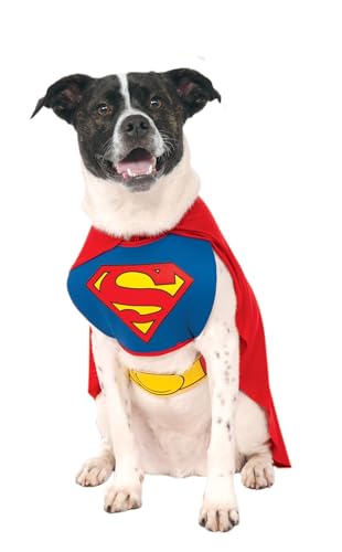 Rubie's 887892S Offizielles Superman Hundekostüm, Größe S Halloween von Rubie's