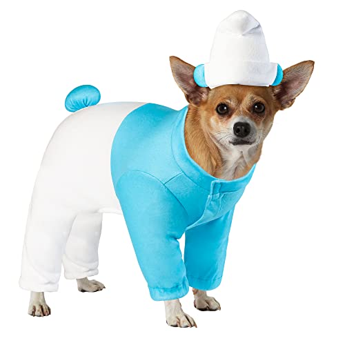 Rubie's The Smurfs Haustier-Kostüm, Overall und Kopfbedeckung, wie abgebildet, Größe XL von Rubies