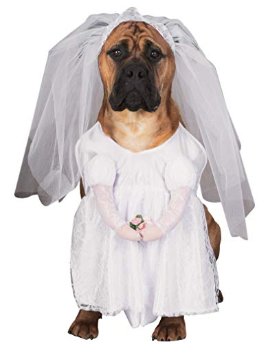 Rubie's Walking Bride Haustier-Kostüm, Größe L von Rubie's