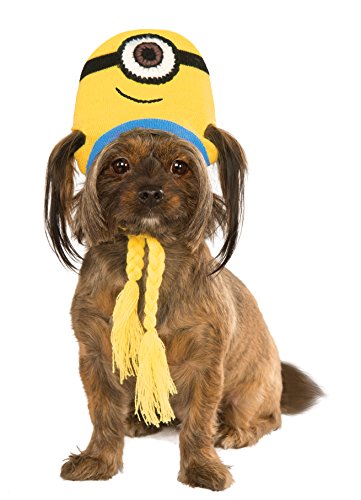 Rubies Minion Stuart Hunde-Kopfbedeckung, gestrickt, Größe M/L von Rubies