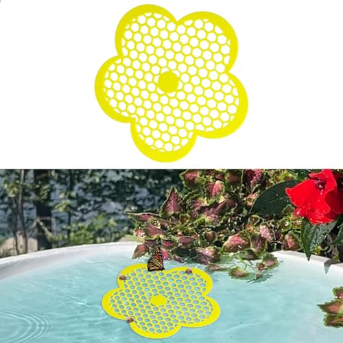 3pc Schwimmenden Inseln für Bienen, Bienen Wasser Feeder,Tränke, Wasserstelle Bienenschwimmende Insel, Schmetterlings Bienenfutter, Bienenbad, Gartendekoration (E) von Rubu22a