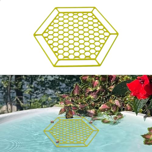 3pc Schwimmenden Inseln für Bienen, Bienen Wasser Feeder,Tränke, Wasserstelle Bienenschwimmende Insel, Schmetterlings Bienenfutter, Bienenbad, Gartendekoration (F) von Rubu22a