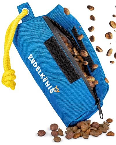 Rudelkönig Futterbeutel für Hunde - Apportierbeutel für Hundetraining - Robuster Futterdummy für Leckerlies - Dummy Hund von Rudelkönig