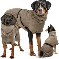 Rudelkönig Hundebademantel – schnelltrocknend & saugstark grau XL Rudelkönig Hundebademantel – schnelltrocknend & saugstark grau XL von Rudelkönig