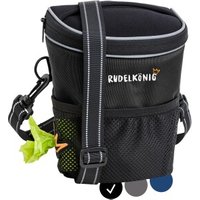 Rudelkönig Leckerlibeutel – Futterbeutel mit Kotbeutelspender schwarz Rudelkönig Leckerlibeutel – Futterbeutel mit Kotbeutelspender schwarz von Rudelkönig