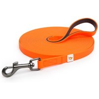 Rudelkönig Schleppleine mit Handschlaufe orange 10 m Rudelkönig Schleppleine mit Handschlaufe orange 10 m von Rudelkönig