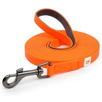 Rudelkönig Schleppleine mit Handschlaufe orange 5 m von Rudelkönig