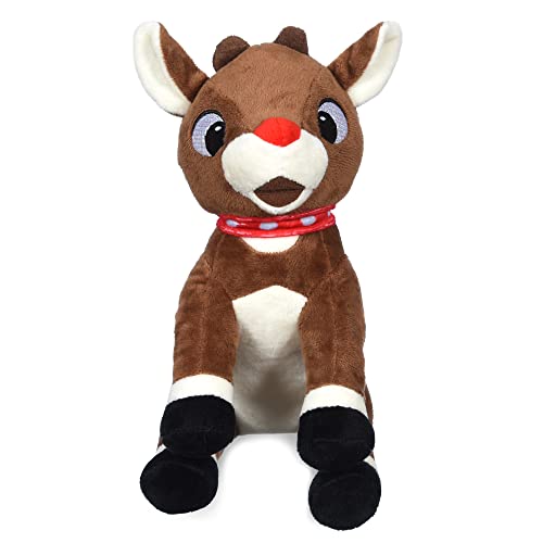 Rudolph The Red Nosed Rentier Toys for Dogs - 9 inch Plush Rudolph Squeaker Dog Toy, Chew Dog Toys - Holiday Toys for Pets, Christmas Dog Toys, Rudolph Dog Toy, Dog Toys for Christmas Rudolph The Red Nosed Rentier Toys for Dogs - 9 inch Plush Rudolph Squeaker Dog Toy, Chew Dog Toys - Holiday Toys for Pets, Christmas Dog Toys, Rudolph Dog Toy, Dog Toys for Christmas von Rudolph
