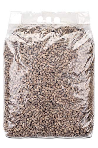 Ruemar Miscanthus Pellets Einstreu 10 kg Miscanthuspellets Einstreu Miscanthus Tier Streu Pellet Großtier Kleintier Pferde Stall Box Paddock von Ruemar