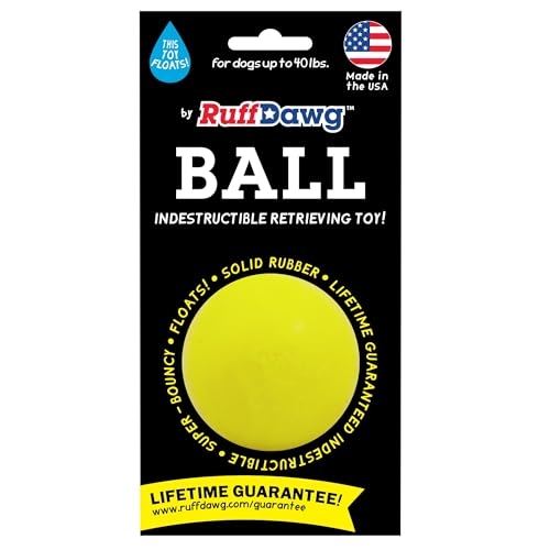 Ruff Dawg Ball Hundespielzeug, regulär, Größe M von Ruff Dawg