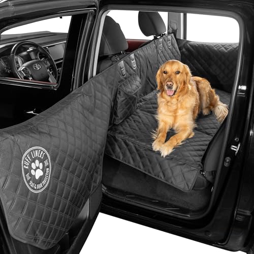 Ruff Liners Rücksitzverlängerung für Hunde, mittlere Version 2025 – mehr Platz für Ihren Welpen – wasserdicht, Türschutz, maschinenwaschbar & hält bis zu 180 kg – harte Unterseite Autositzbezug für Ruff Liners Rücksitzverlängerung für Hunde, mittlere Version 2025 – mehr Platz für Ihren Welpen – wasserdicht, Türschutz, maschinenwaschbar & hält bis zu 180 kg – harte Unterseite Autositzbezug für von Ruff Liners