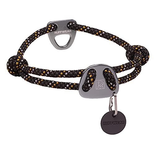 RUFFWEAR Knot-a-Collar, reflektierendes und verstellbares Hundehalsband mit Seil, 20"-26", Obsidian Black RUFFWEAR Knot-a-Collar, reflektierendes und verstellbares Hundehalsband mit Seil, 20"-26", Obsidian Black von RUFFWEAR