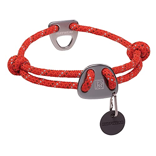 RUFFWEAR Knot-a-Collar, reflektierendes und verstellbares Hundehalsband mit Seil, 20"-26", Red Sumac RUFFWEAR Knot-a-Collar, reflektierendes und verstellbares Hundehalsband mit Seil, 20"-26", Red Sumac von RUFFWEAR