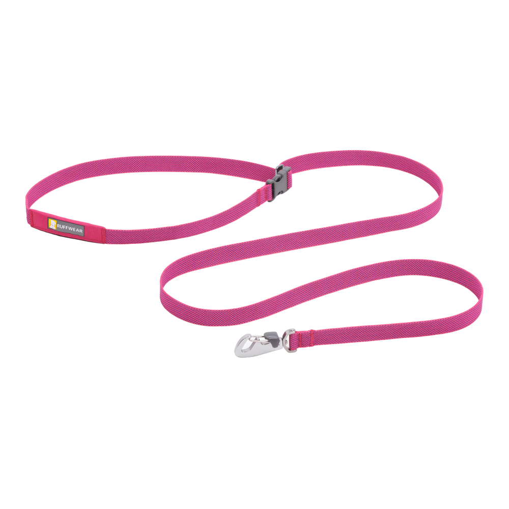 RUFFWEAR Flagline Leine - Alpine Pink, 190 cm lang, 20 mm breit RUFFWEAR Flagline Leine - Alpine Pink, 190 cm lang, 20 mm breit von Ruffwear