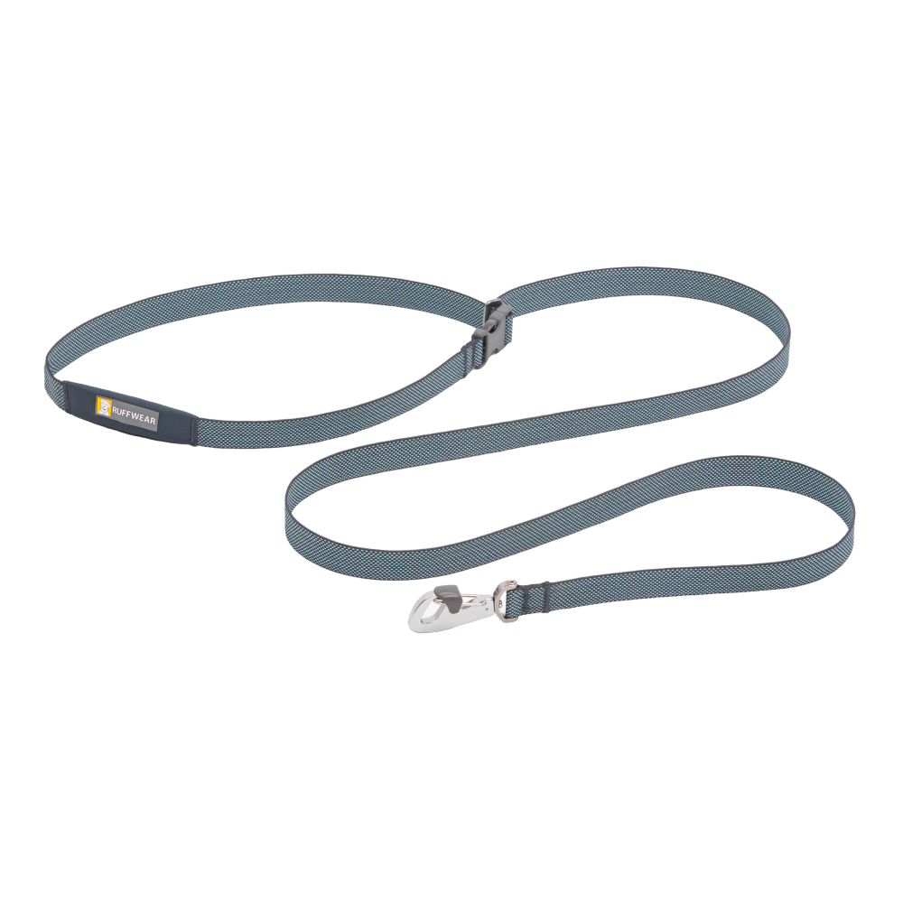 RUFFWEAR Flagline Leine - Basalt Grey, 190 cm lang, 20 mm breit RUFFWEAR Flagline Leine - Basalt Grey, 190 cm lang, 20 mm breit von Ruffwear