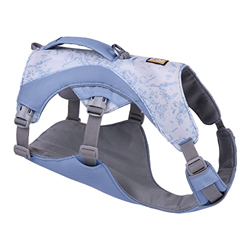 RUFFWEAR Swamp Cooler Hundegeschirr und Griff, leichte Laufausrüstung hält Haustiere bei heißem Wetter kühl, Verstellbar, stark und kühlend, 2 Leinen-Portale, Heliotrope Purple (X Small, 43-56cm) RUFFWEAR Swamp Cooler Hundegeschirr und Griff, leichte Laufausrüstung hält Haustiere bei heißem Wetter kühl, Verstellbar, stark und kühlend, 2 Leinen-Portale, Heliotrope Purple (X Small, 43-56cm) von RUFFWEAR