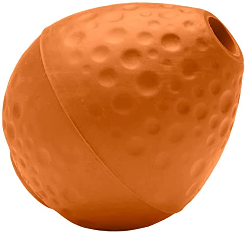 RUFFWEAR Turnup Hundespielzeug, interaktives Wurf-/Fang-/Apportierspiel aus Naturkautschuk, hüpfender eiförmiger Ball für drinnen und draußen, Langeweilebrecher, kausicher, Campfire Orange (One Size) RUFFWEAR Turnup Hundespielzeug, interaktives Wurf-/Fang-/Apportierspiel aus Naturkautschuk, hüpfender eiförmiger Ball für drinnen und draußen, Langeweilebrecher, kausicher, Campfire Orange (One Size) von RUFFWEAR