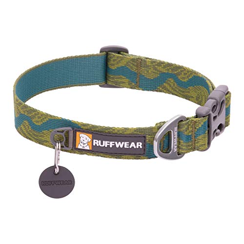 RUFFWEAR Flat Out Collar, Klassisches Hundehalsband für Große bis Sehr Große Hunderassen, Einstellbare Passform, Größe L (51-66 cm), New River RUFFWEAR Flat Out Collar, Klassisches Hundehalsband für Große bis Sehr Große Hunderassen, Einstellbare Passform, Größe L (51-66 cm), New River von RUFFWEAR