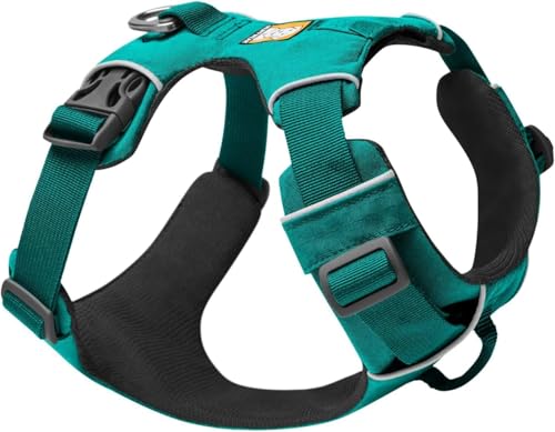 RUFFWEAR Front Range Hundegeschirr mit Brustring, Reflektierendes Gepolstertes Anti-Zieh-Geschirr, Aurora Teal, XXS RUFFWEAR Front Range Hundegeschirr mit Brustring, Reflektierendes Gepolstertes Anti-Zieh-Geschirr, Aurora Teal, XXS von RUFFWEAR